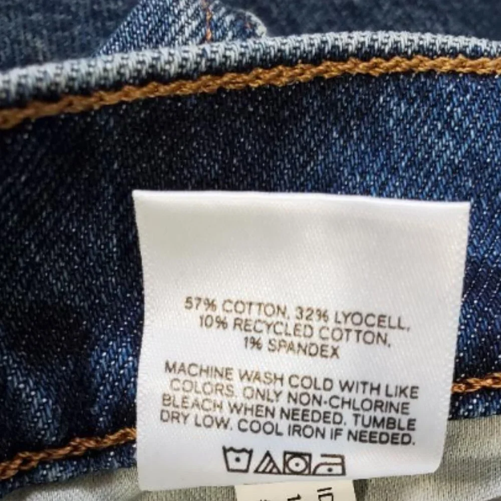 Express Super High Waisted Flare Hem Front Slit Denim Midi Skirt 8 - Picture 8 of 10